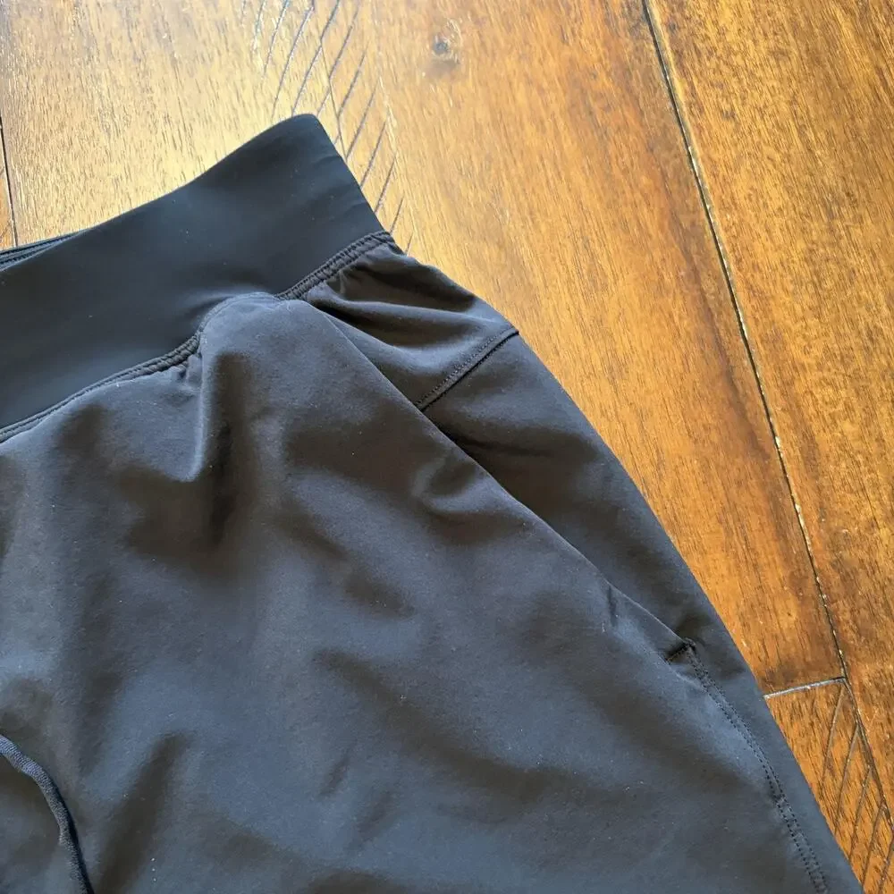 Lululemon Shorts Mens Large Black 10 Inseam Athletic Running Gym Training - Picture 6 of 11